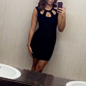 Kardashian Kollection black mini dress